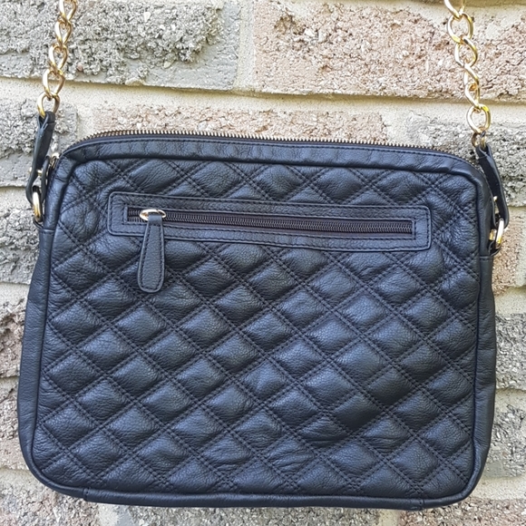 💙💛 Shop for a Good Cause! Quilted Leather Purse - Picture 8 of 11